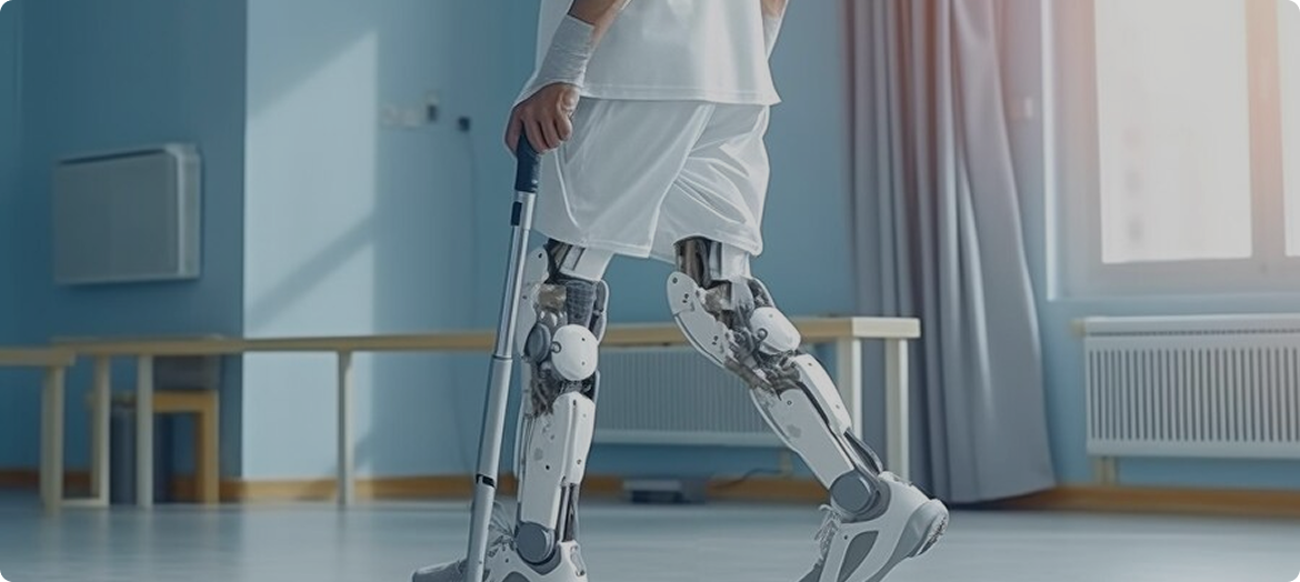 Robot providing support